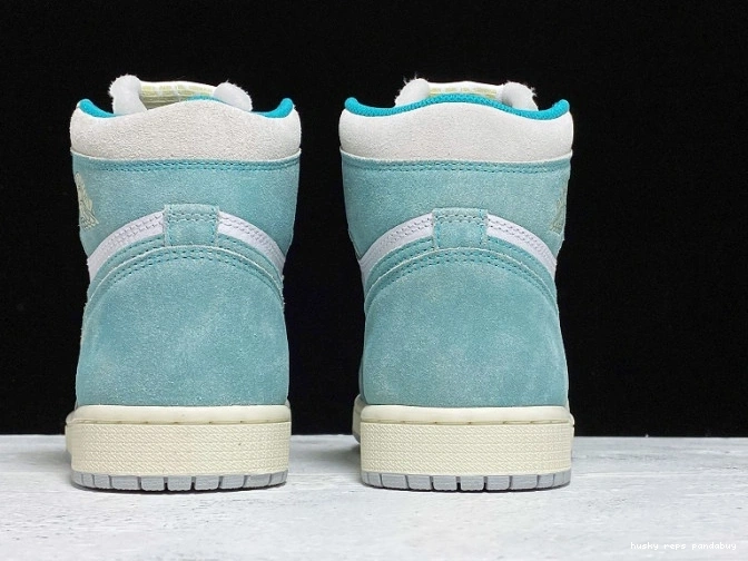 Cheap Husky 555088-311 Retro Jordan 1 Green High OG Turbo Air 0714